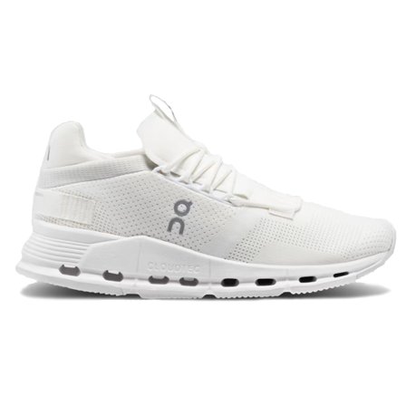 On Cloudnova Undyed-White/White
