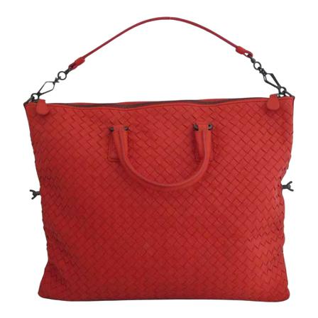 Bottega Veneta Vintage Handbags röd, Dam Vintage Väskor, Dam, Storlek: ONE SIZE