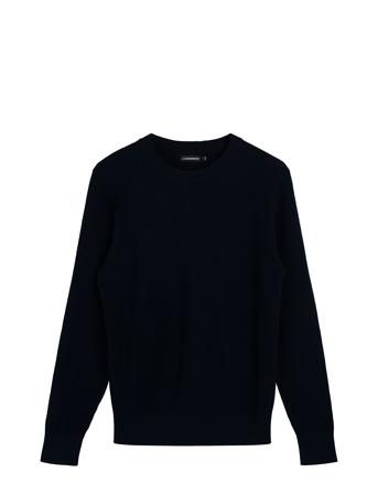 Oliver Structure Sweater Neulepaita Pyöreä Kaula-aukko Musta J. Lindeberg