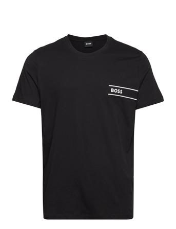 Tshirtrn 24 Underwear Night & Loungewear Pyjama Tops Svart BOSS