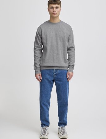 Solid Sdlenz Crew Sw - Grey - S