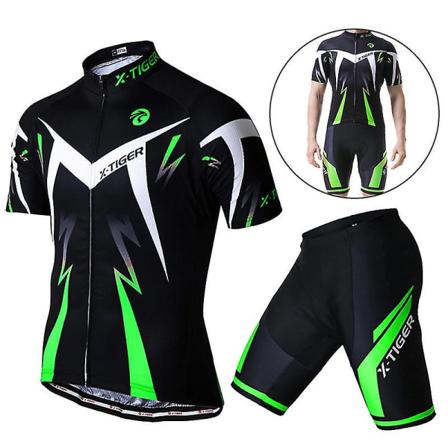 X-tiger Pro Pyöräilyneulesetti Set Maastopyörävaatteet Pyöräilyvaatteet Mtb Pyöräilyvaatteet Pyöräilypuku Bib short suit L
