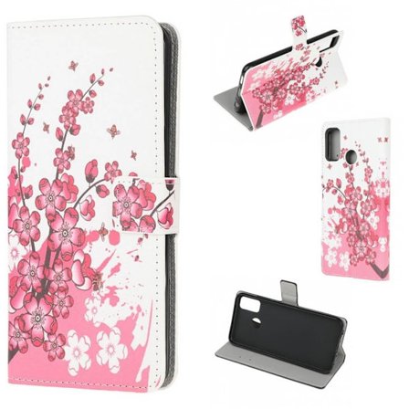 Plånboksfodral Motorola Moto G30 - Körsbärsblommor