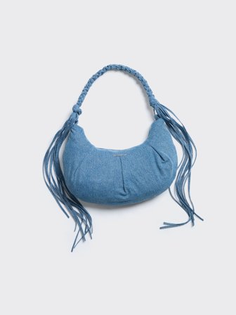 Holzweiler Cocoon Small Denim Bag - Mid Blue - Women's - One size