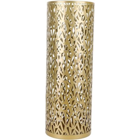 Metallparaplyholder, Stående paraplystativ for inngangspartiet Hullet rundt paraplystativ Organisering for kontorinnredning for hjemhotell (Stor)