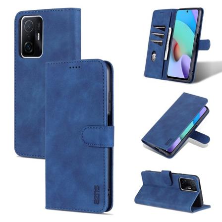 Xiaomi 11T Pro - Stilrent Elegant Plånboksfodral Blå