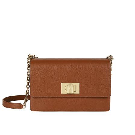 Furla, Cross Body Bags Bruin, Dames, Maat:ONE Size,leer