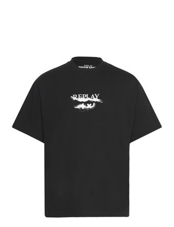T-Shirt Over Core Replay Black