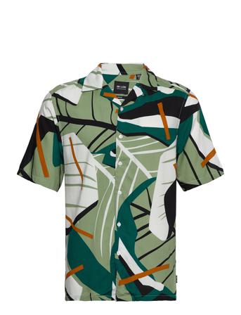 Onsbrooks Life Ss Reg Viscose Aop Shirt Kortermet Skjorte Multi/mønstret ONLY & SONS