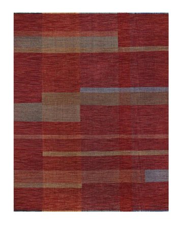 Kelim Moderne Teppe 312X395 Stort Ull, Afghanistan