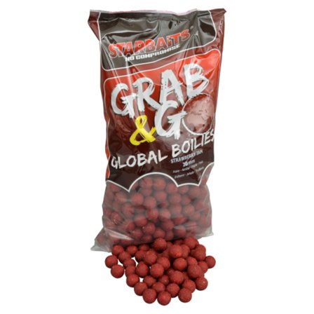 Starbaits G&G Global Boilies Strawberry Jam 2,5kg - 14mm