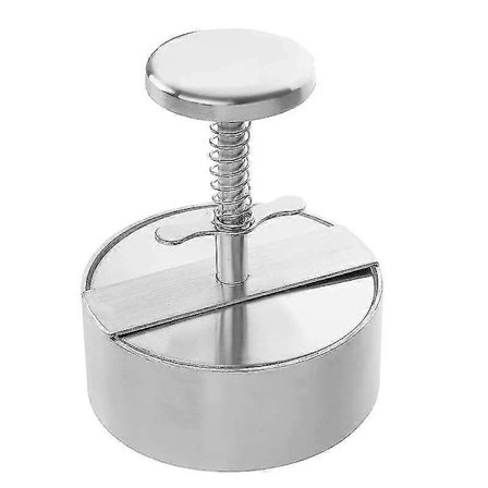 Justerbar Hamburgarpress 11,4 cm 304 Rostfritt Stål Hamburgarform