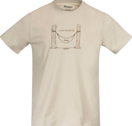 Bergans Men's Graphic Tee Men short-sleeved sweaters Beige XL