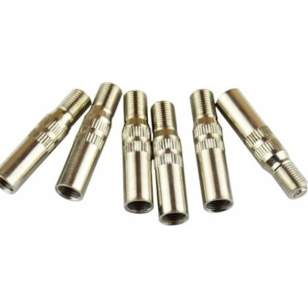 Venttiilin jatkeet Rengasventtiilin jatkosovitin Venttiilihatun varren jatkeet Rengasventtiilin jatke Venttiilihattu Messinki MEX39 Autoille, 