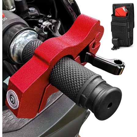 Motorcykel Låse Tyverisikring - Motorcykel Lås Heavy Duty til Grip Lås Throttle Lås Brems Låse Tyverisikring, Motorc