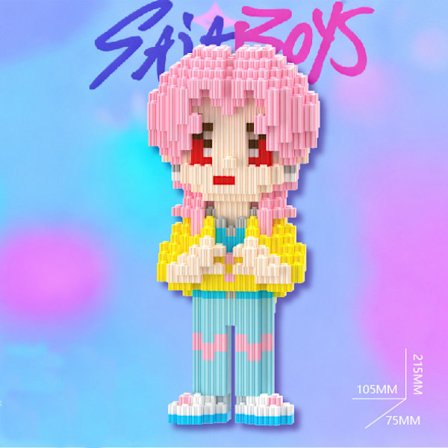 Kpop Demon Hunters Byggeklosser – Kompatibel med LEGO, Byggesett, Klosser for Barn og Voksne, Perfekt Gave