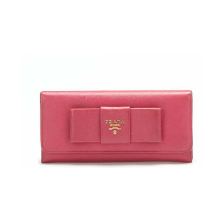 Prada Vintage, Pre-owned Wallets Roze, Dames, Maat:ONE Size
