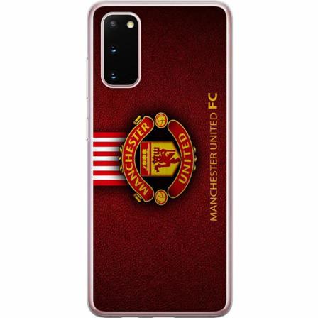Samsung Galaxy S20 Genomskinligt Skal Manchester United Fc