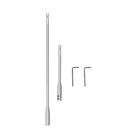 Förlängare för borr Högkolstål Exakt Finish Polering Hållbar 1/4 tums skaftförlängare för maskinteknik OON