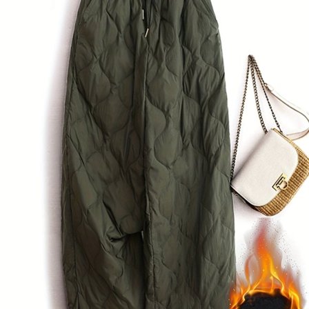 Dame Høst/Vinter Vintage Varme Bukser, Termobukser, Joggebukser med Lommer, Skibukser