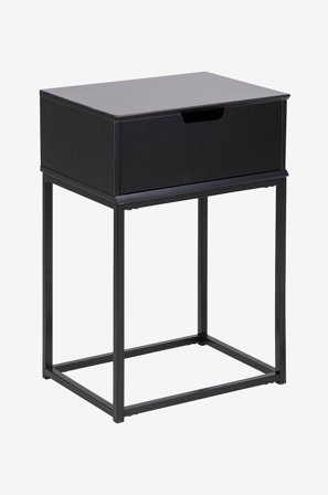 AC Design Furniture - Sängbord Meja - Svart - Sängbord - Från Homeroom