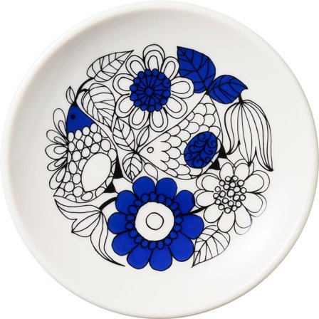 Arabia fat, 10,5 cm, blå | Dukning & Servering > Tårtfat > Fat | Bagaren och Kocken