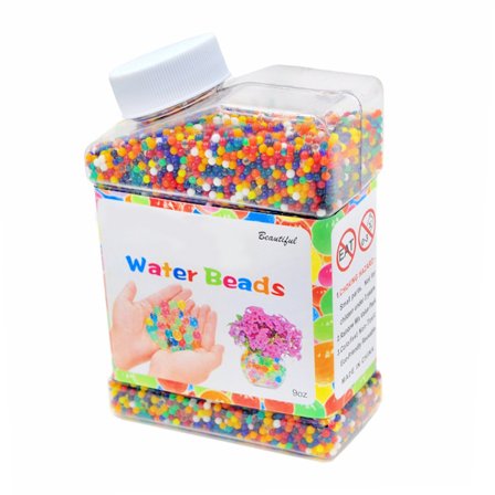 Vattenpärlor för barn, sensoriska spel, spa-påfyllning, 1 flaska