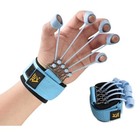 Fingerflexions- og ekstensionstræner silikone strækker øvelsestrækker greb greb bold genoptræningstræningsudstyr 40lbs