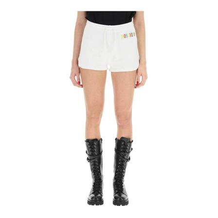 Moschino - Shorts - Vit - Dam - Storlek: S, Dam, Storlek: S