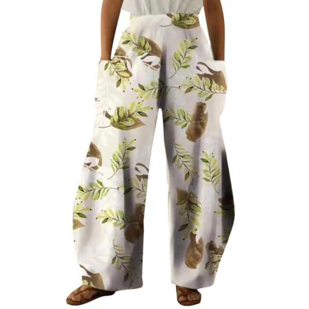 Palazzo Pant High Waist Loungewear För Kvinnor