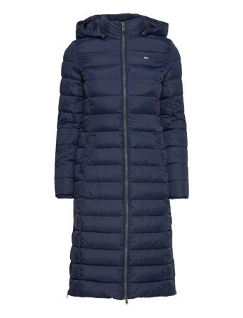 Tjw Basic Hooded Coat Foret Jakke Blå Tommy Jeans