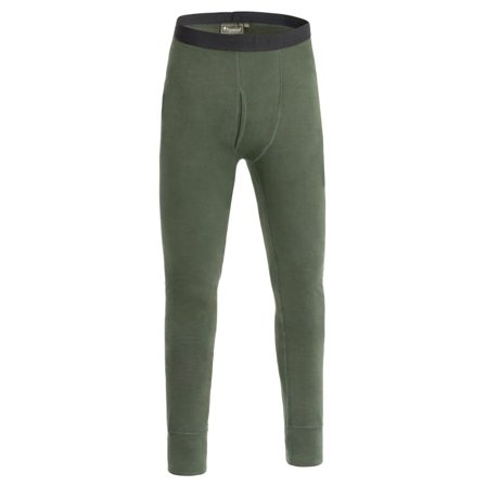 Pinewood Men's Abisko Merino Base Layer Pants Men base layer trousers Green XL