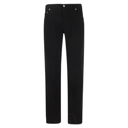 Alexander McQueen, Slim Jeans Zwart, Heren, Maat:XL