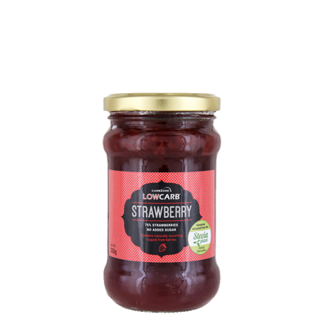 Carbzone LowCarb Jordbærsyltetøy 320 g