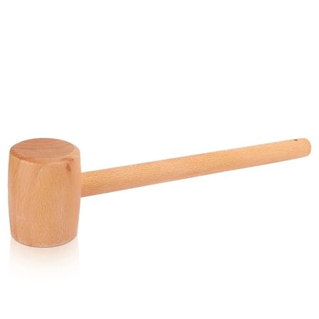 Træklubbe, professionel træhammer med ergonomisk håndtag