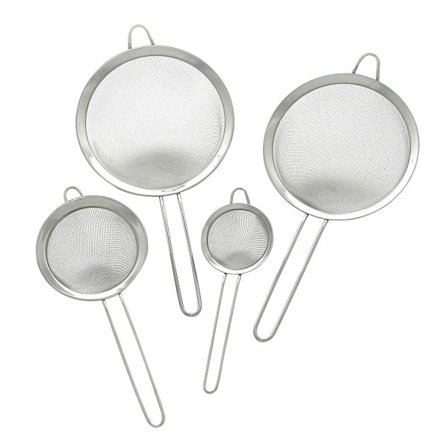 Stainless Steel Strainer Set (4 Pieces)