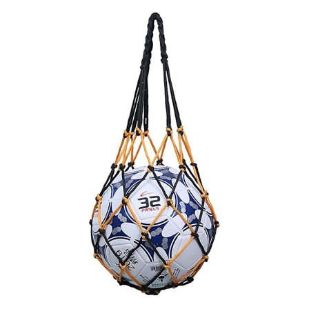 Enkel boll nätväska sport nät utrustning väska fotboll boll bär nätväska