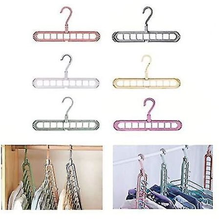 Multifunksjonell Magisk Kleshenger Anti-Skli Plassbesparende