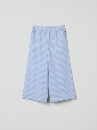 Polarn O. Pyret - Striped trousers - 92 - Childrenswear - blue