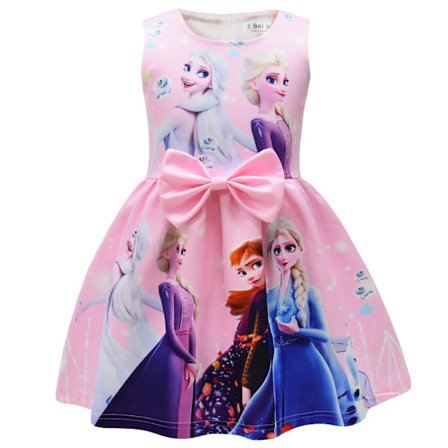 Girls Cosplay Dress Bowknot Dress Christmas Halloween Party 130cm