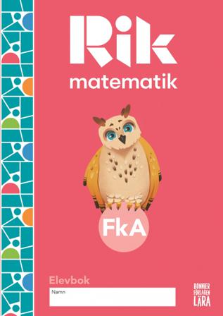 Rik matematik Fk A Elevbok - Bok av Hillevi Gavel, Andreas Ryve, m.fl. - Häfte