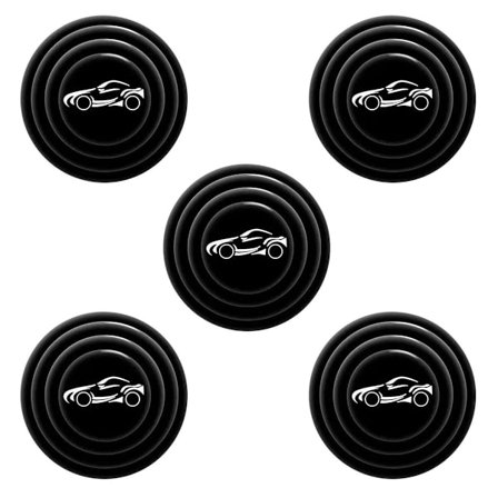 5x Selvklæbende støddæmpere til bildøre