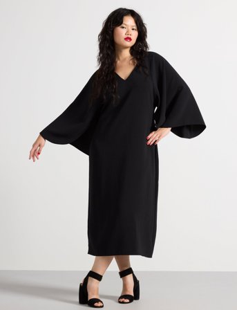 Lindex Dress Misan - Black - S