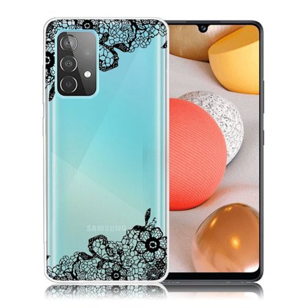 Deco Samsung Galaxy A52 5G etui - blonderblomst