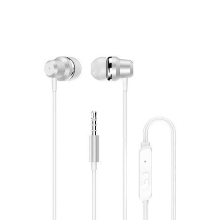 Dudao In-Ear Headset med 3,5mm kontakt - Vit