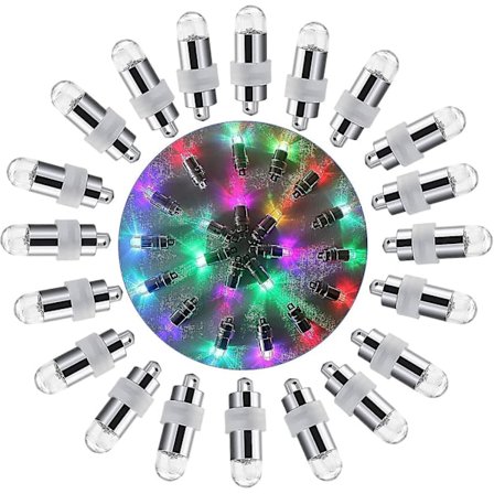 60 stk Mini LED Ballonglys Små Lykter Lys For Ballonger, Papirlykter, Håndverk, Halloween, Bryllup, Festdekorasjoner LyslenkeBY