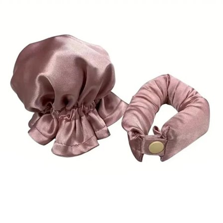 2 stk. Hårkrøller Naturlig Myk Bølge Lat Sett Søvn Krøller Deksel Sett Ingen Varme Varmeløs Diy Hårkrøller Og Hett Stylingverktøy