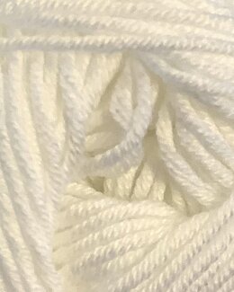 Garn Carla 50g Weiß