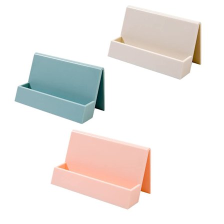 3 kpl Käyntikorttikotelo Muovi Nimi Kortti Kotelo Käyntikorttiteline Naisille Miehille Toimistotarvikkeet