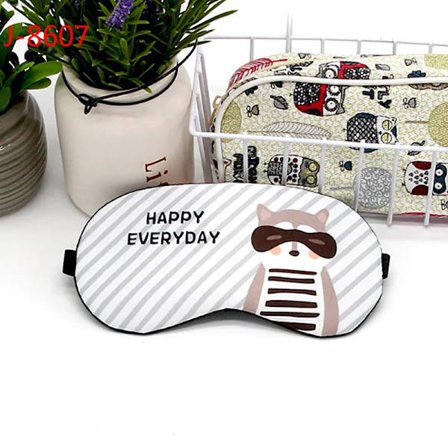 1 stk. Bomull Kreativ Nydelig Tegneserie for Øyne Reise Avslapning Søvnhjelp Øyelapp Skyggelegging Øyemaske Sovemaske Øyelapp Øyedeksel